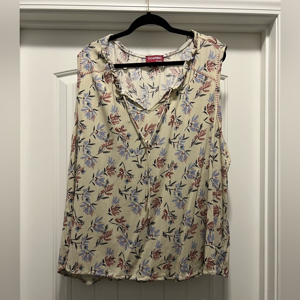 Downing Studio (Dia & Co) Floral Blouse